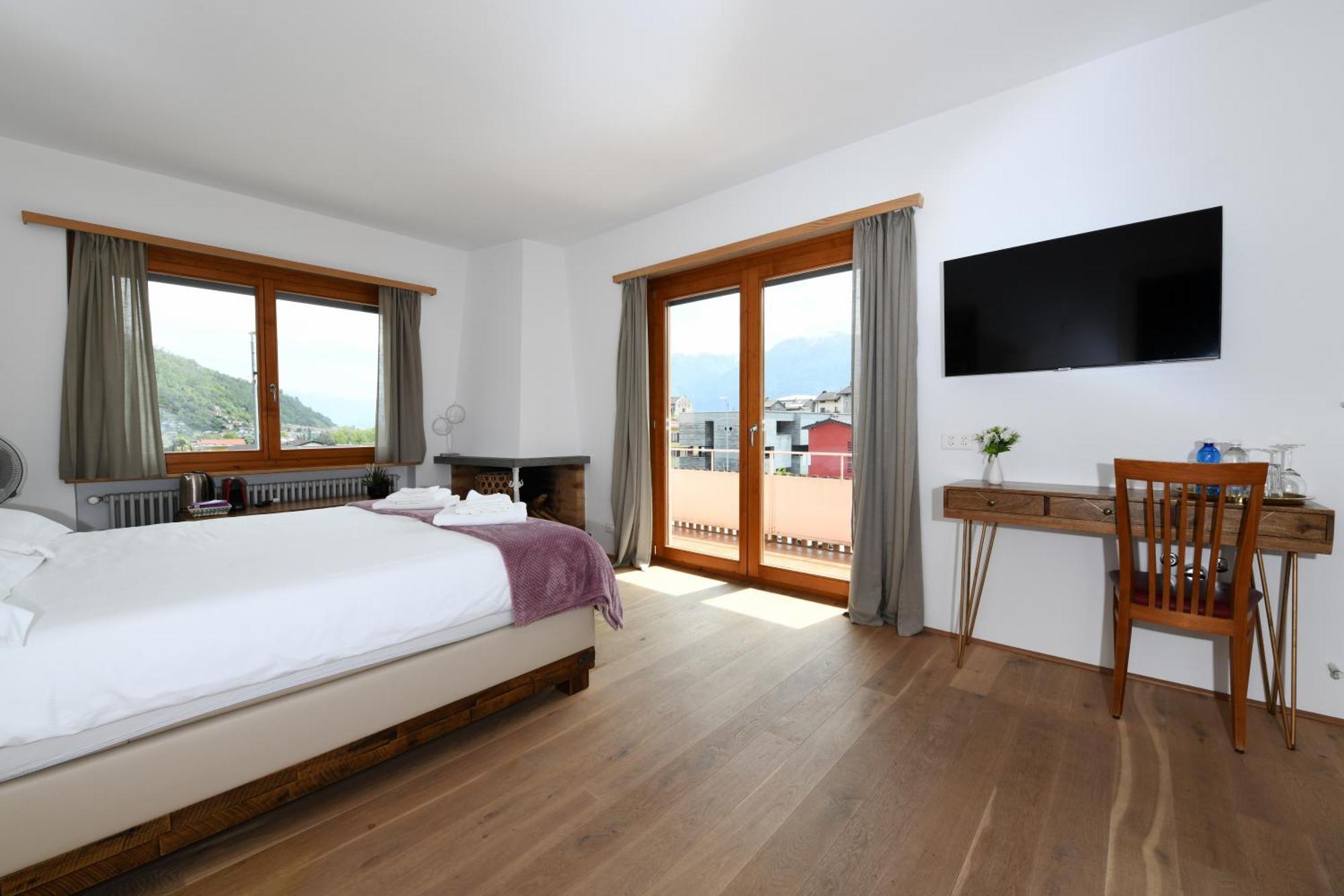 7Rooms - Self Check-In 24H Free Parking Losone Exteriör bild